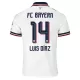 FC Bayern München Luis Díaz 14 Virallinen Vieraspelipaita Lapset 2026/27