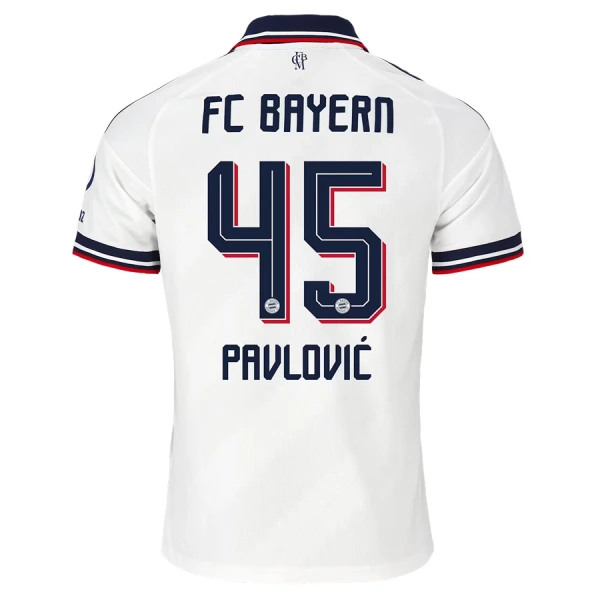 FC Bayern München Pavlovic 45 Virallinen Vieraspelipaita Miehet 2026/27 FC Bayern München Pavlovic 45 Virallinen Vieraspelipaita Miehet 2026/27