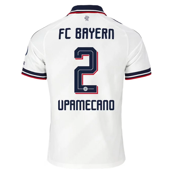 FC Bayern München Upamecano 2 Virallinen Vieraspelipaita Miehet 2026/27 FC Bayern München Upamecano 2 Virallinen Vieraspelipaita Miehet 2026/27