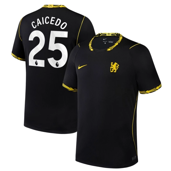 Chelsea Caicedo 25 Virallinen Vieraspelipaita Miehet 2026/27 Chelsea Caicedo 25 Virallinen Vieraspelipaita Miehet 2026/27