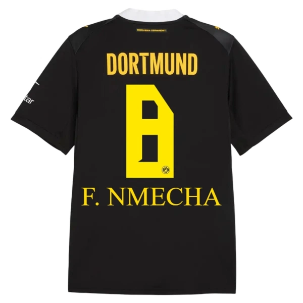 Borussia Dortmund F. Nmecha 8 Virallinen Vieraspelipaita Miehet 2026/27 Borussia Dortmund F. Nmecha 8 Virallinen Vieraspelipaita Miehet 2026/27