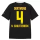 Borussia Dortmund N. Schlotterbeck 4 Virallinen Vieraspelipaita Miehet 2026/27 Borussia Dortmund N. Schlotterbeck 4 Virallinen Vieraspelipaita Miehet 2026/27