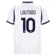 Inter Milan Lautaro Martínez 10 Virallinen Vieraspelipaita Miehet 2026/27 Inter Milan Lautaro Martínez 10 Virallinen Vieraspelipaita Miehet 2026/27
