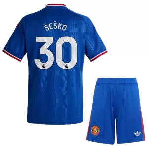 Manchester United Sesko 30 Virallinen Vieraspelipaita Lapset 2026/27
