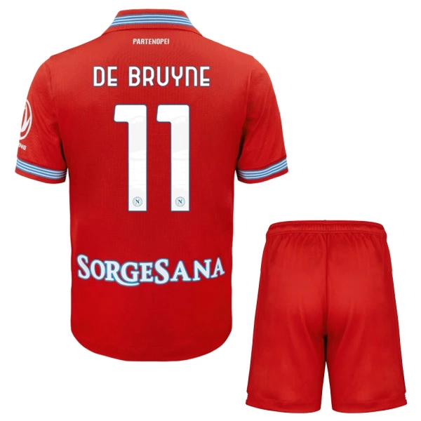 Napoli Kevin De Bruyne 11 Virallinen Kolmas Pelipaita Lapset 2026/27 Napoli Kevin De Bruyne 11 Virallinen Kolmas Pelipaita Lapset 2026/27