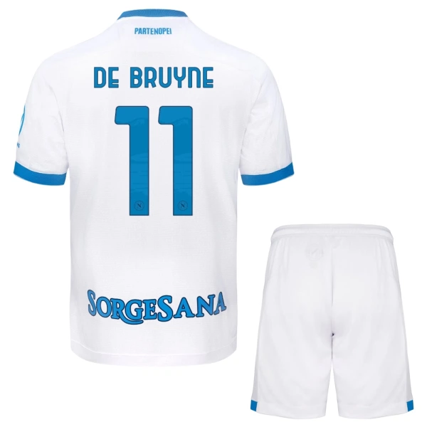 Napoli Kevin De Bruyne 11 Virallinen Vieraspelipaita Lapset 2026/27 Napoli Kevin De Bruyne 11 Virallinen Vieraspelipaita Lapset 2026/27
