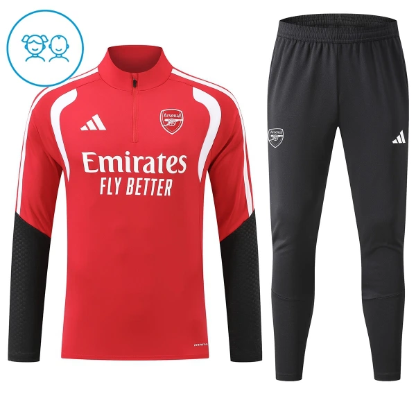 Arsenal Harjoittelupusero puvut Lapset 2026/27 Punainen Arsenal Harjoittelupusero puvut Lapset 2026/27 Punainen