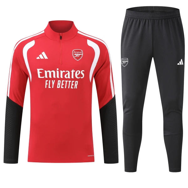 Arsenal Harjoittelupusero puvut Miehet 2026/27 Punainen Arsenal Harjoittelupusero puvut Miehet 2026/27 Punainen
