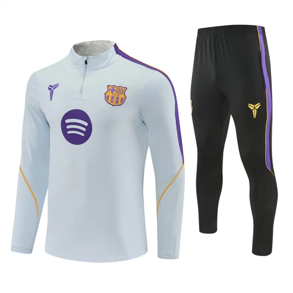 Barcelona Harjoittelupusero puvut Miehet 2026/27 Valkoinen Barcelona Harjoittelupusero puvut Miehet 2026/27 Valkoinen