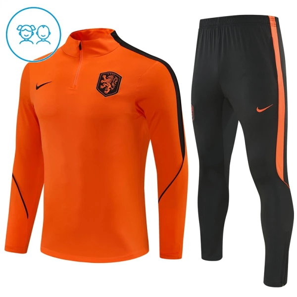 Hollanti Harjoittelupusero puvut Lapset 2026/27 oranssi