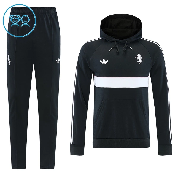 Juventus Huppari Training collegepaitasarja Lapset 2026/27 Musta Juventus Huppari Training collegepaitasarja Lapset 2026/27 Musta