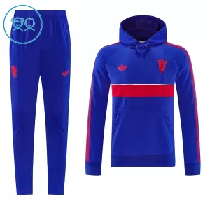 Manchester United Huppari Training collegepaitasarja Lapset 2026/27 Sininen Manchester United Huppari Training collegepaitasarja Lapset 2026/27 Sininen