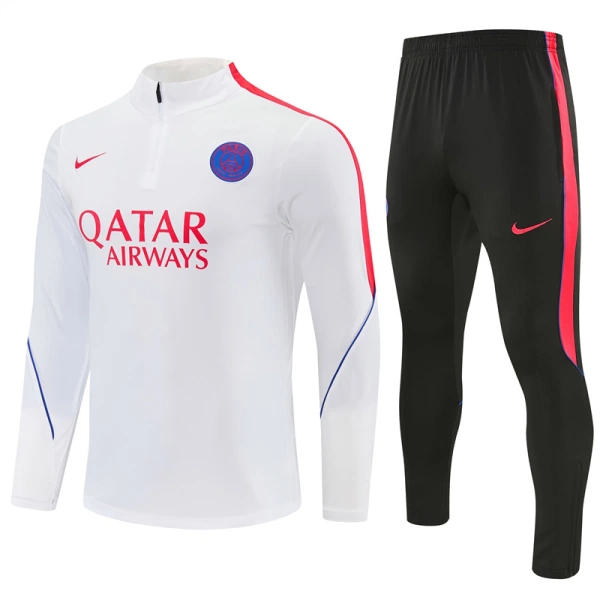 Paris Saint-Germain Harjoittelupusero puvut Miehet 2026/27 Valkoinen Paris Saint-Germain Harjoittelupusero puvut Miehet 2026/27 Valkoinen