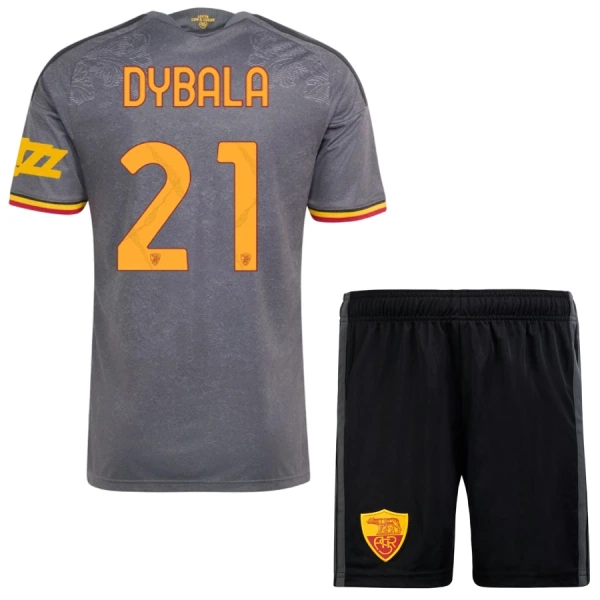 AS Roma Paulo Dybala 21 Virallinen Kolmas Pelipaita Lapset 2026/27 AS Roma Paulo Dybala 21 Virallinen Kolmas Pelipaita Lapset 2026/27