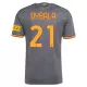 AS Roma Paulo Dybala 21 Virallinen Kolmas Pelipaita Miehet 2026/27 AS Roma Paulo Dybala 21 Virallinen Kolmas Pelipaita Miehet 2026/27