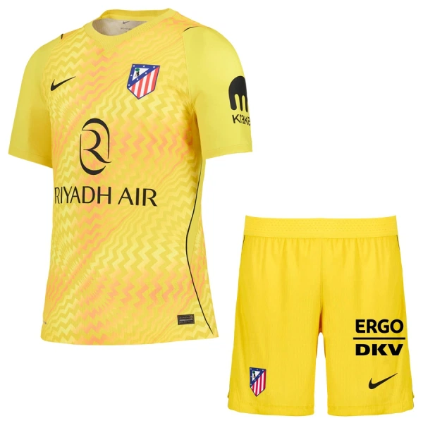 Atlético Madrid Jan Oblak 13 Maalivahdin Virallinen Paita Lapset 2026/27 Keltainen