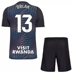 Atlético Madrid Jan Oblak 13 Maalivahdin Virallinen Paita Lapset 2026/27 Musta