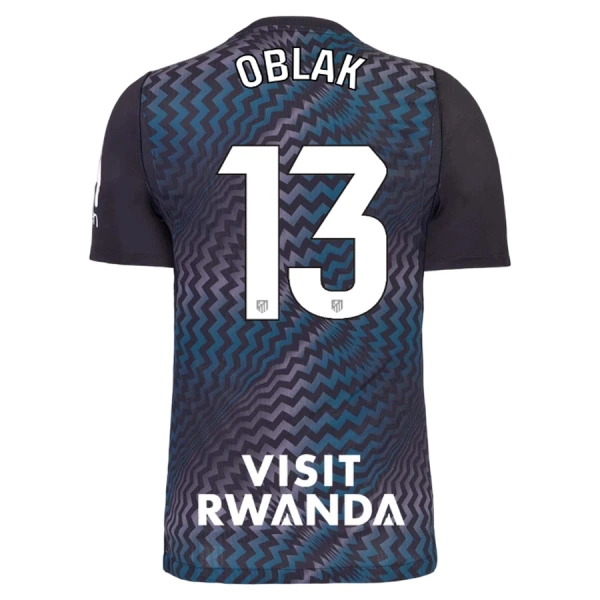 Atlético Madrid Jan Oblak 13 Maalivahdin Virallinen Paita Miehet 2026/27 Musta Atlético Madrid Jan Oblak 13 Maalivahdin Virallinen Paita Miehet 2026/27 Musta