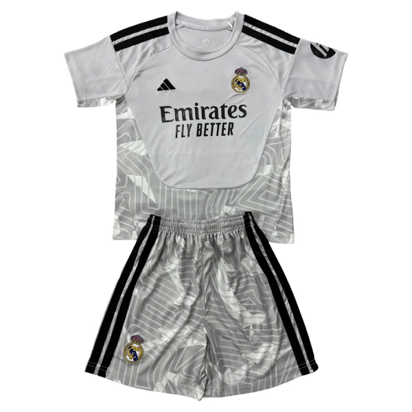 Real Madrid Maalivahdin Virallinen Paita Lapset 2026/27 harmaa Real Madrid Maalivahdin Virallinen Paita Lapset 2026/27 harmaa
