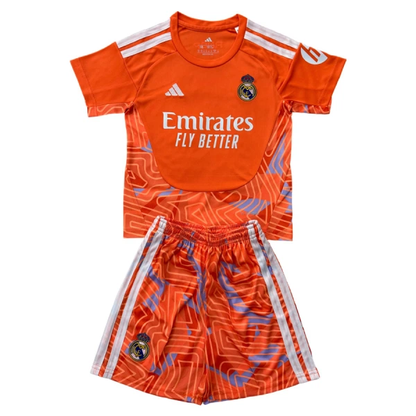 Real Madrid Maalivahdin Virallinen Paita Lapset 2026/27 oranssi Real Madrid Maalivahdin Virallinen Paita Lapset 2026/27 oranssi