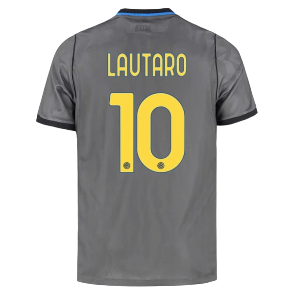 Inter Milan Lautaro Martínez 10 Virallinen Kolmas Pelipaita Lapset 2026/27