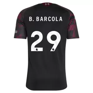Liverpool B. Barcola 29 Virallinen Kolmas Pelipaita Miehet 2026/27