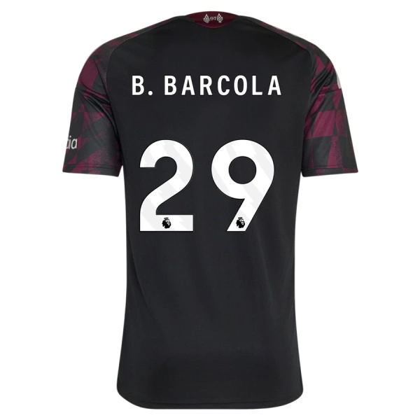 Liverpool B. Barcola 29 Virallinen Kolmas Pelipaita Miehet 2026/27 Liverpool B. Barcola 29 Virallinen Kolmas Pelipaita Miehet 2026/27