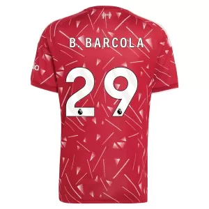 Liverpool B. Barcola 29 Virallinen Kotipelipaita Miehet 2026/27