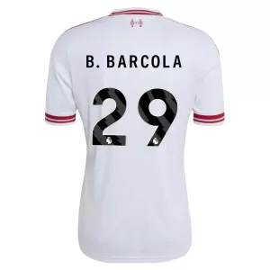 Liverpool B. Barcola 29 Virallinen Vieraspelipaita Miehet 2026/27