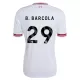 Liverpool B. Barcola 29 Virallinen Vieraspelipaita Miehet 2026/27 Liverpool B. Barcola 29 Virallinen Vieraspelipaita Miehet 2026/27