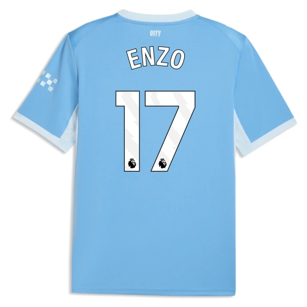 Manchester City Enzo Fernández 17 Virallinen Kotipelipaita Miehet 2026/27 Manchester City Enzo Fernández 17 Virallinen Kotipelipaita Miehet 2026/27