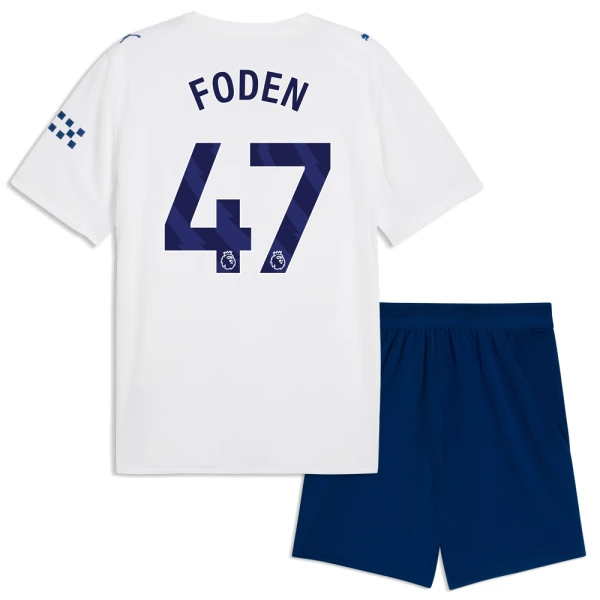 Manchester City Phil Foden 47 Virallinen Kolmas Pelipaita Lapset 2026/27 Manchester City Phil Foden 47 Virallinen Kolmas Pelipaita Lapset 2026/27