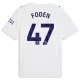 Manchester City Phil Foden 47 Virallinen Kolmas Pelipaita Miehet 2026/27 Manchester City Phil Foden 47 Virallinen Kolmas Pelipaita Miehet 2026/27