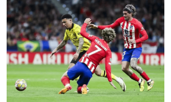 Atletico voitti Dortmundin kotonaan 2-1