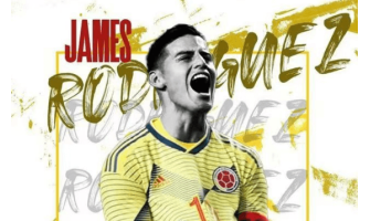 James Rodríguez johtaa Kolumbian uuteen kunniaan