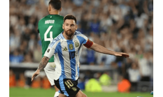 Messi teki 3 maalia ja 2 syöttöä, kun Argentiina voitti vastustajansa 6-0