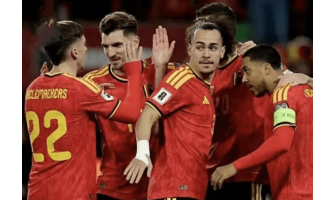 Espanja varmisti MM-kisapaikan 31 ottelun tappiottomalla putkella