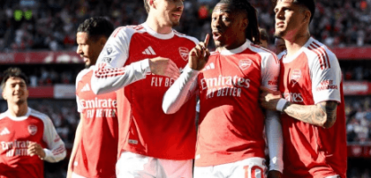 Arsenal valtasi takaisin kärkipaikan, mutta kärsi kovan takaiskun