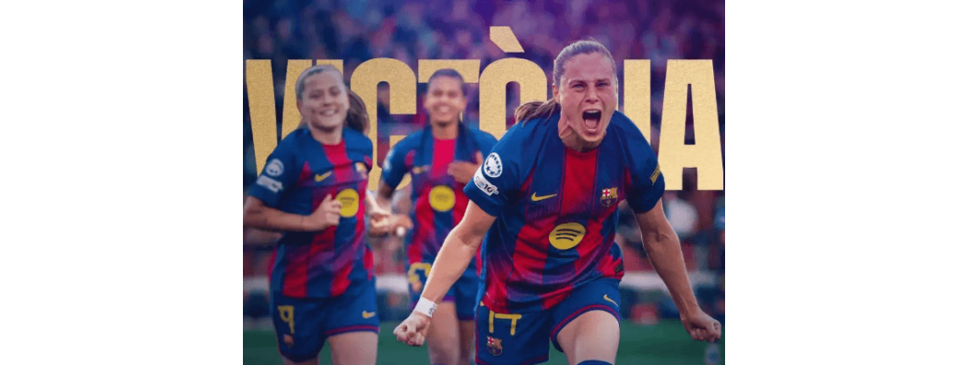 Barcelonan naisten jalkapallojoukkue osoittaa ehdotonta ylivoimaa El Clásicossa